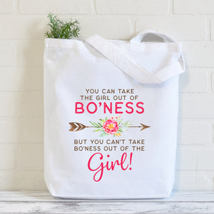 You Can Take the Girl Out of Town Tote Bag Reusable Shopping Bag Gift for Mum