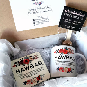 Mawbag Definition | Mothers Day Gift Set | Gifts for Mum | Mum Birthday Gift | Mum Gift Box | Mum Gift | Mum Coaster | Mum Mug Funny