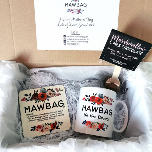 Mawbag Ya Wee Stunner | Mothers Day Gift Set | Gifts for Mum | Mum Birthday Gift | Mum Gift Box | Mum Gift | Mum Coaster | Mum Mug Funny