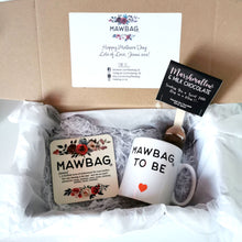 Load image into Gallery viewer, Mawbag to Be | Mothers Day Gift Set | Gifts for Mum | Mum Birthday Gift | Mum Gift Box | Mum Gift | Mum Coaster | Mum Mug Funny Scottish