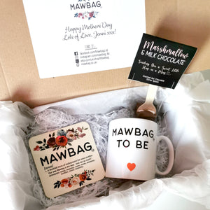 Mawbag to Be | Mothers Day Gift Set | Gifts for Mum | Mum Birthday Gift | Mum Gift Box | Mum Gift | Mum Coaster | Mum Mug Funny Scottish