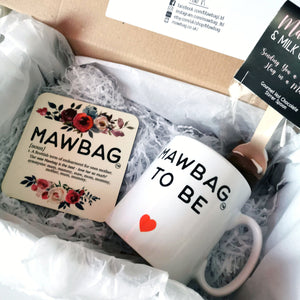 Mawbag to Be | Mothers Day Gift Set | Gifts for Mum | Mum Birthday Gift | Mum Gift Box | Mum Gift | Mum Coaster | Mum Mug Funny Scottish