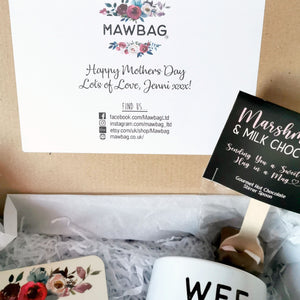 Wee Mawbag | Mothers Day Gift Set | Gifts for Mum | Mum Birthday Gift | Mum Gift Box | Mum Gift | Mum Coaster | Mum Mug Funny