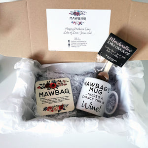 Mawbag Wine | Mothers Day Gift Set | Gifts for Mum | Mum Birthday Gift | Mum Gift Box | Mum Gift | Mum Coaster | Mum Mug Funny